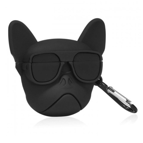 Чехол для AirPods 1/2 "Black dog" Чехол для AirPods 1/2 "Black dog"